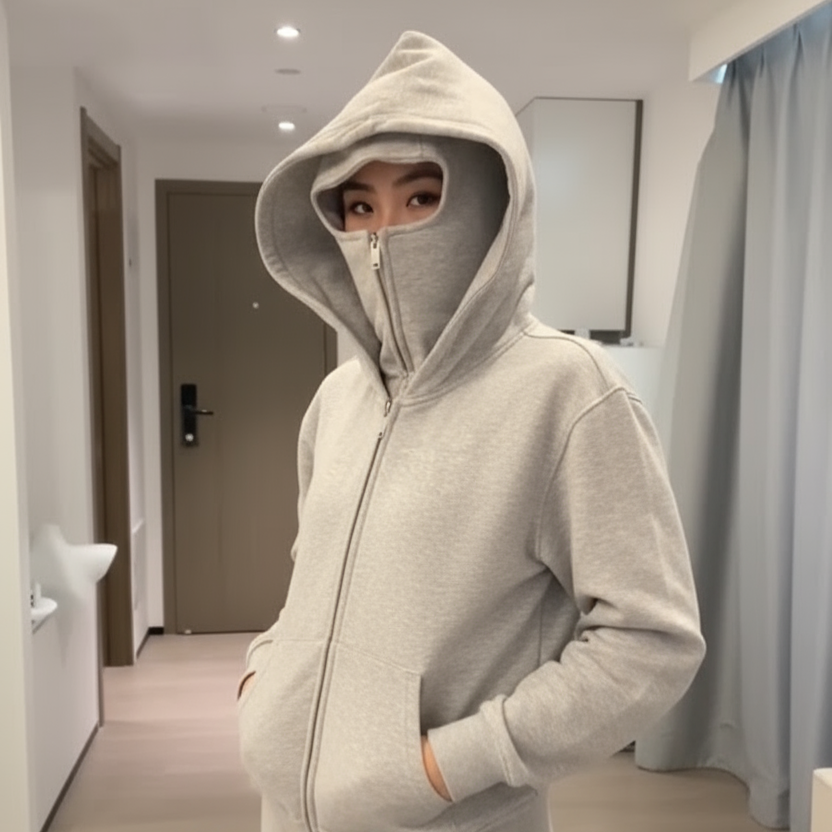 Ninja | Ninja Mask hoodie - Unisex Male/Female Premium Masked hoodie