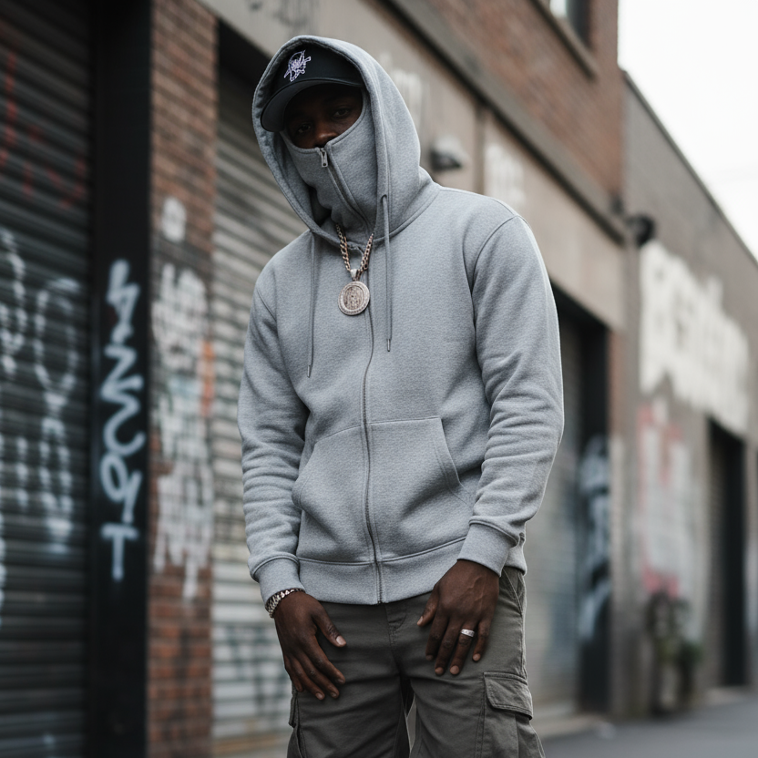 Ninja | Ninja Mask hoodie - Unisex Male/Female Premium Masked hoodie